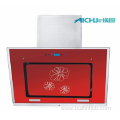 Red With Flower Filter Extractor Hood